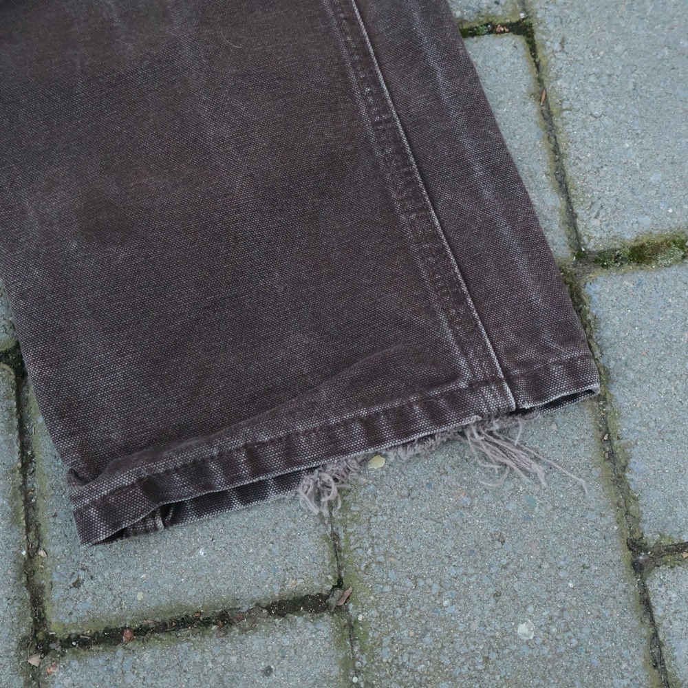 Vintage Carhartt WB136 DKB Double Knee Pants fits 27x30 Paint Speckle Carpenter - Picture 11 of 11